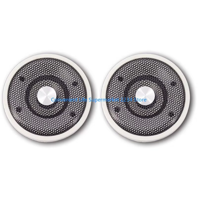 Waterproof 15W 4Ohm Marine Ceiling Speakers Pair