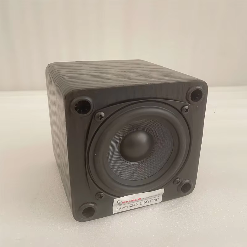 KYYSLB 30W 3-Inch Passive Bookshelf Speaker Wooden Cabinet