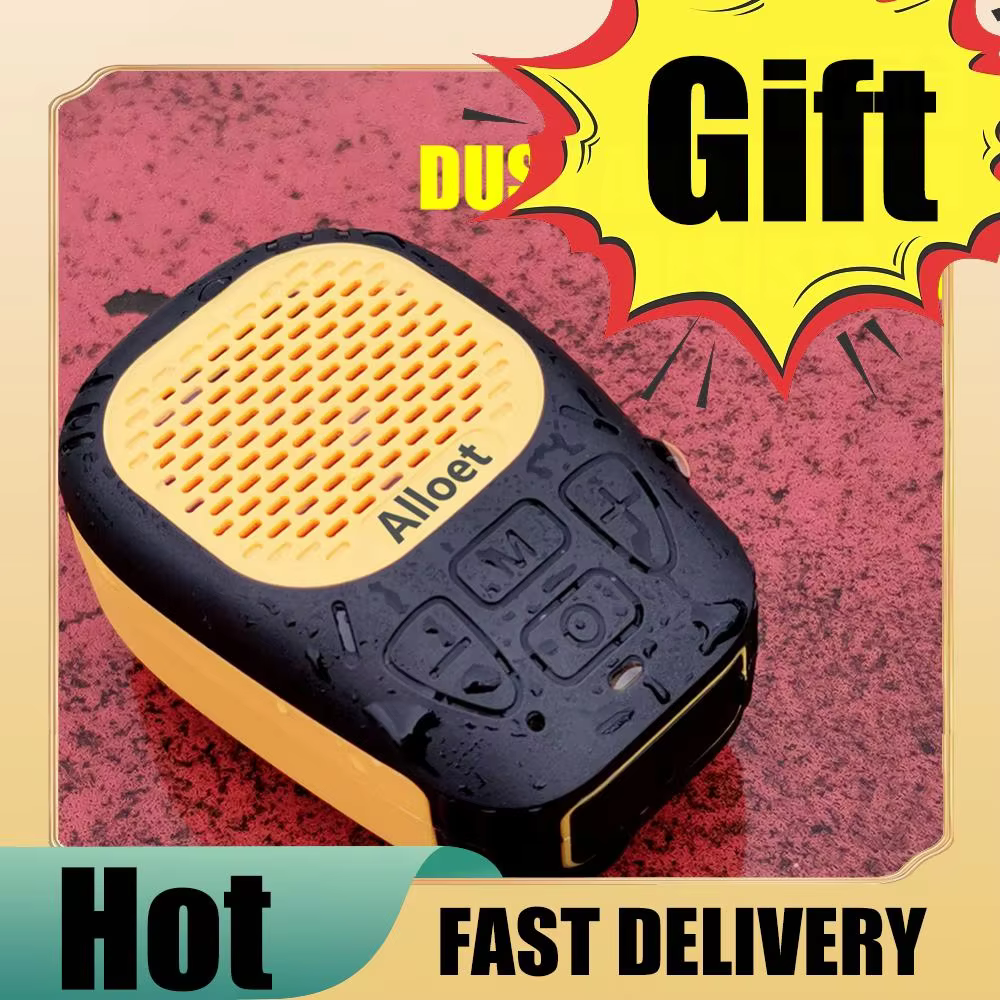 Wearable Bluetooth 5.3 Speaker with Magnetic Clip & Mic
