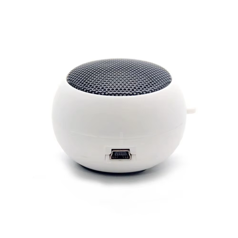Hamburger Mini Wired Speaker Portable 3.5mm Jack