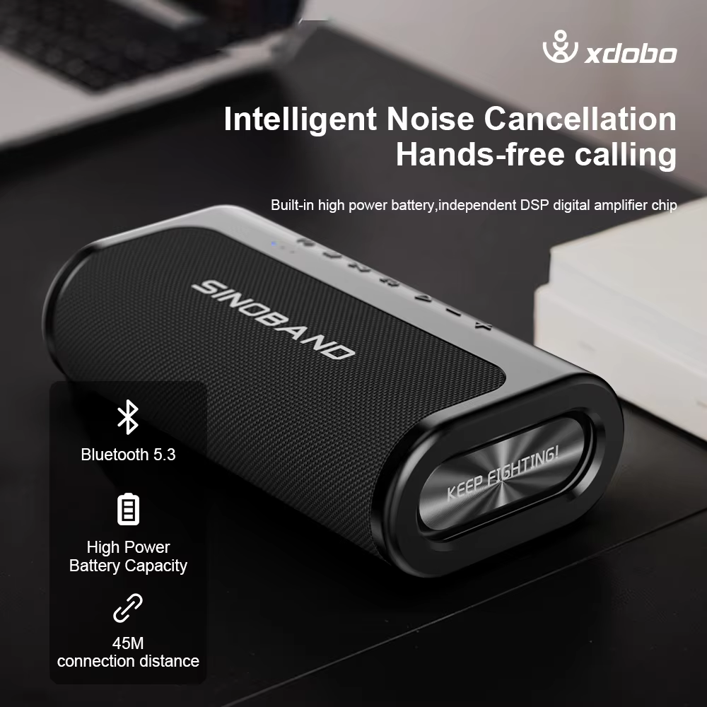 XDOBO 80W Bluetooth Wireless Speaker with Subwoofer