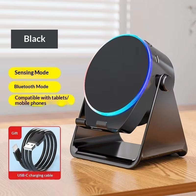 Wireless Induction Bluetooth Speaker Phone Stand