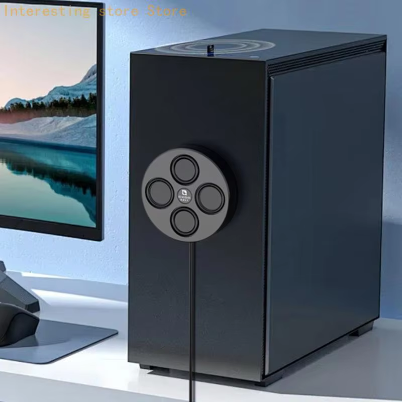 Compact USB 2.0 Computer Speaker for Desk Use