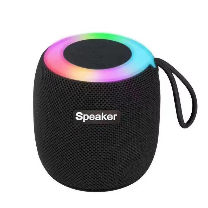 Portable RGB Bluetooth Speaker with Lanyard and Splash-Proof Design