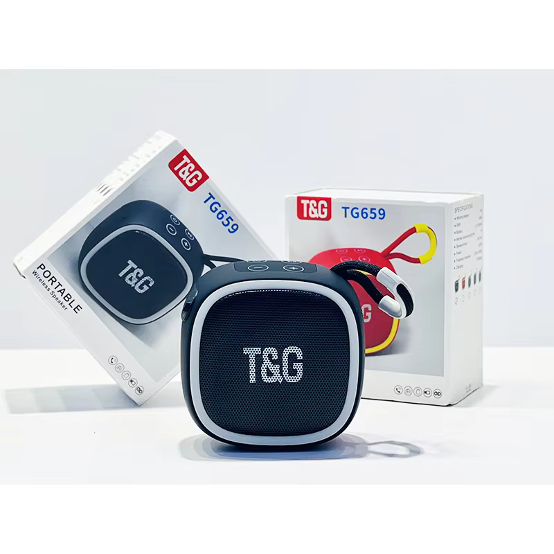 T&G TG659 Portable Waterproof Bluetooth Speaker with FM Radio