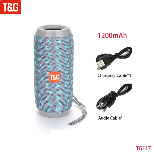 Wireless Bluetooth Speaker with FM Radio and TWS