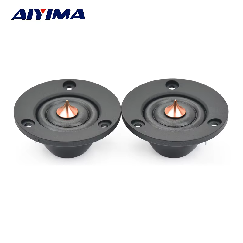 Aiyima 2 Inch Silk Dome Tweeter Speaker 40W 6 Ohm