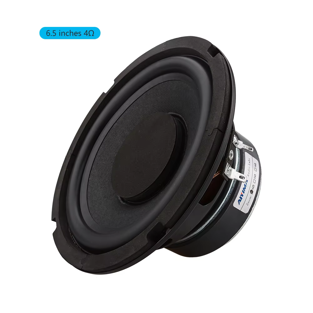 Aiyima 6.5 Inch Subwoofer 4/8 Ohm 80W Super Bass Speaker