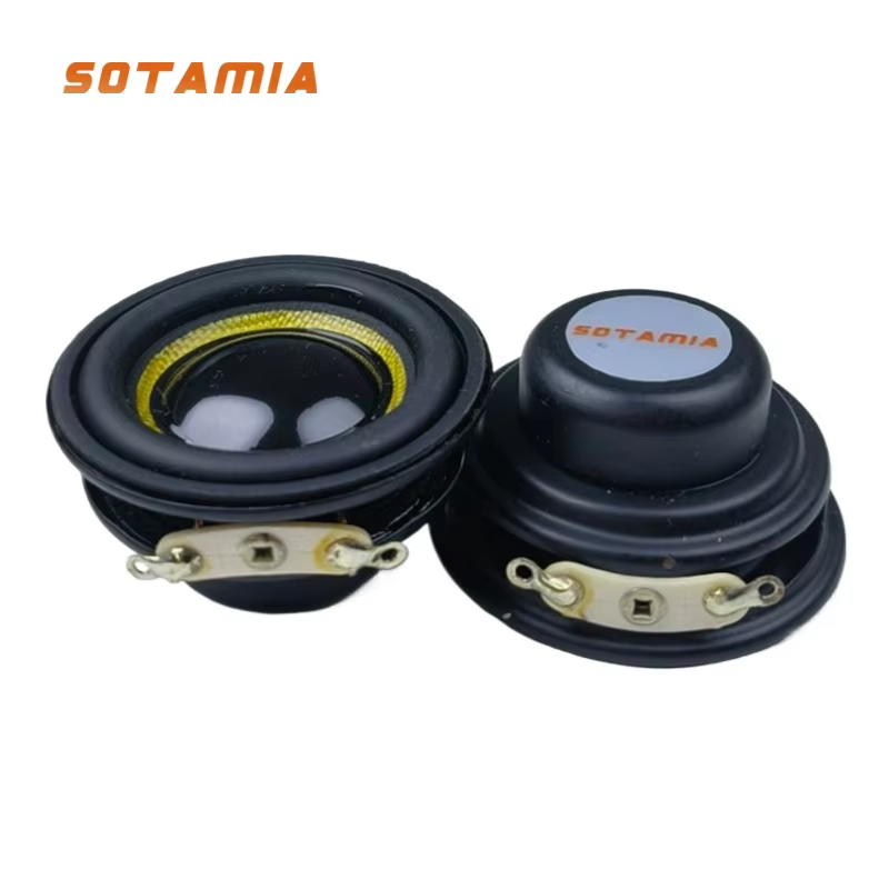 SOTAMIA 40mm Full Range Waterproof Audio Speakers 2-Pack