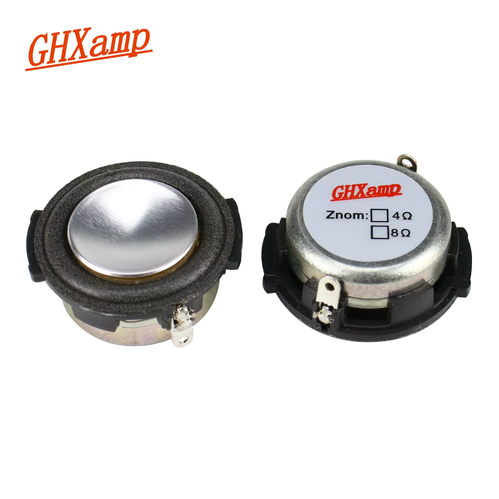 GHXAMP 1 Inch Mini Full Range Speaker 2PCS 3W 8Ω/4Ω