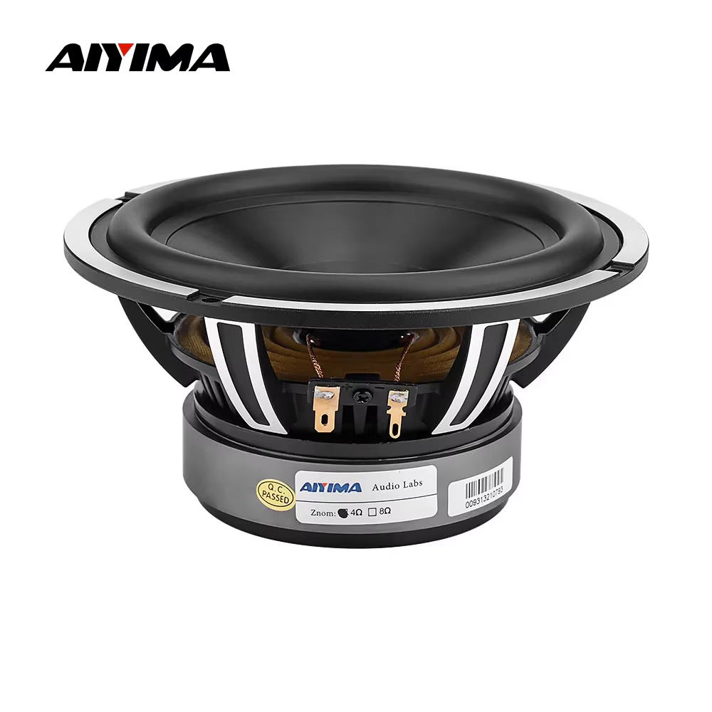 Aiyima 6.5 Inch 4 Ohm 50W Car Woofer Speaker