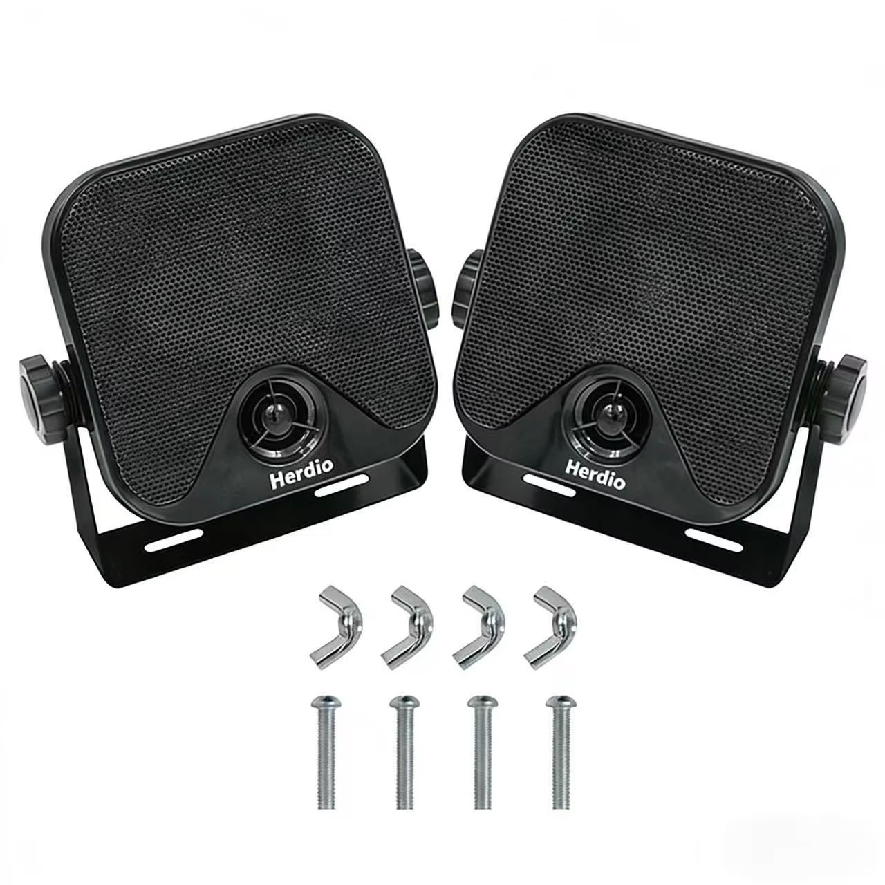 Herdio 4" Waterproof Marine Outdoor Speakers Pair