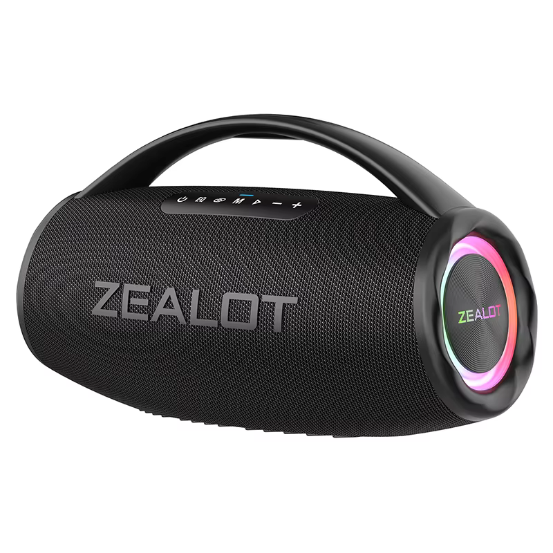 ZEALOT S97 80W Portable Bluetooth Speaker with RGB Lights