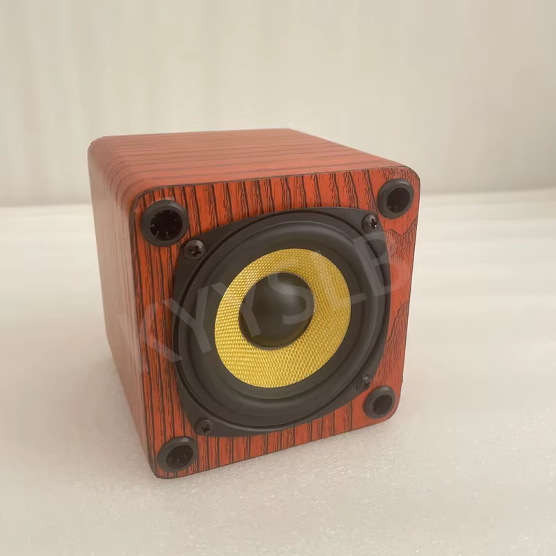 KYYSLB 30W 3-Inch Passive Bookshelf Speaker Wooden Cabinet