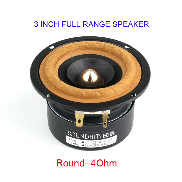 Sounderlink 3 Inch Full Range Woofer Tweeter 2pcs