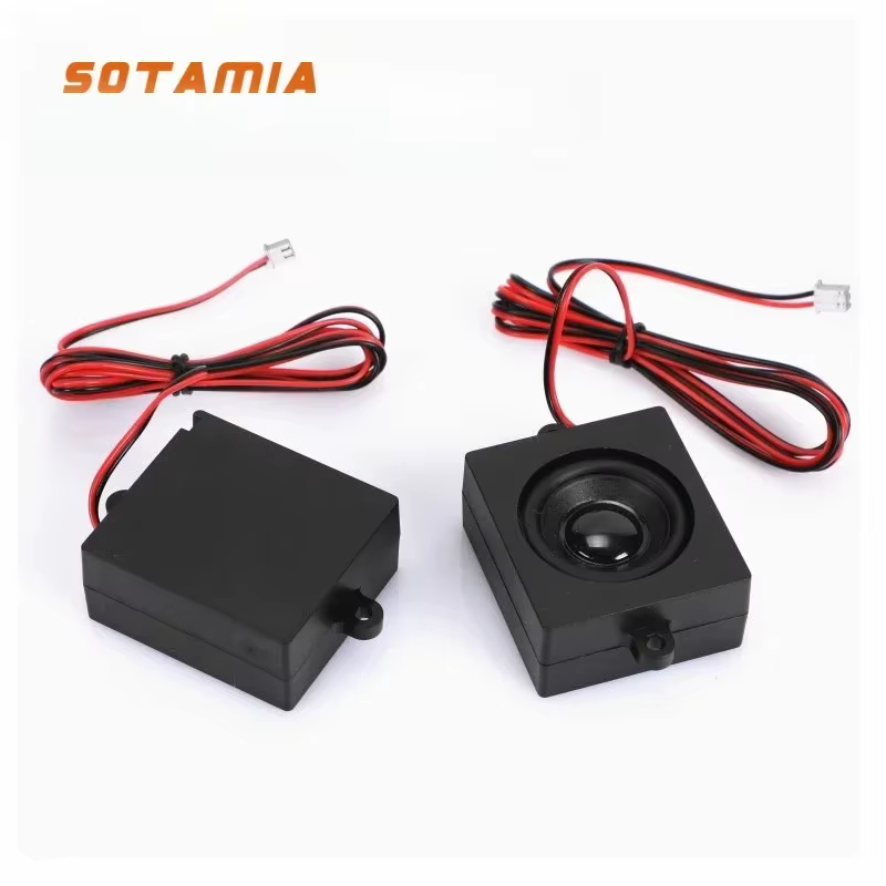 SOTAMIA 2Pcs 4550 Passive Mini Speaker 4-8 Ohm 5W
