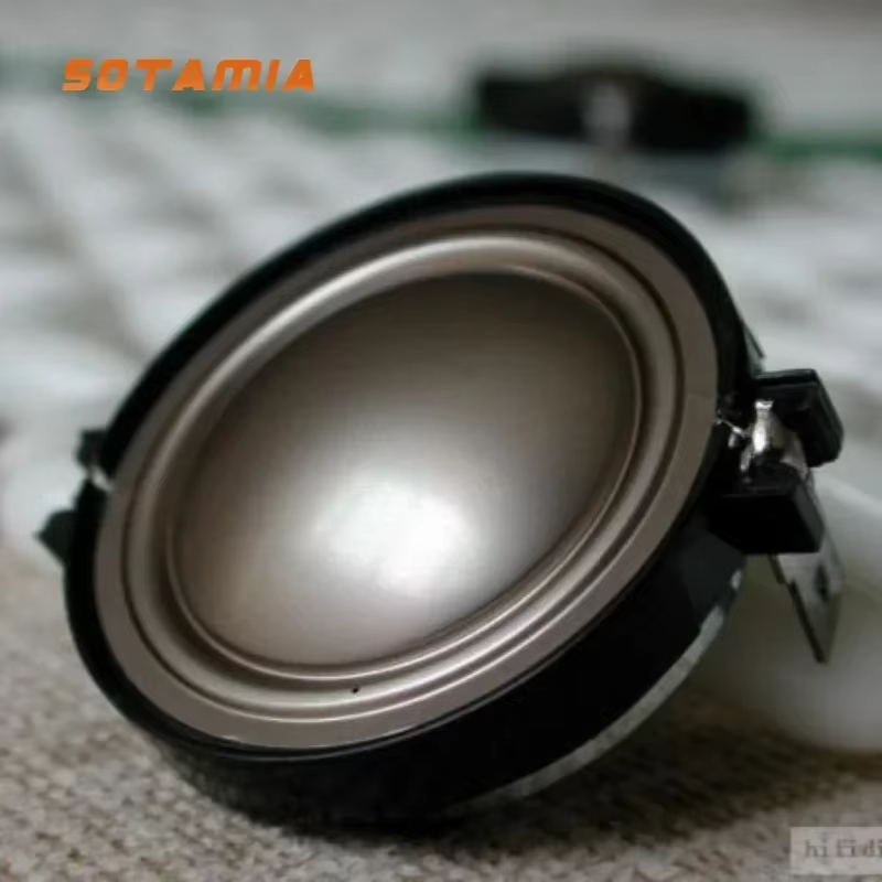 SOTAMIA 2Pcs 1 Inch 4 Ohm 30W Mini Tweeter Speakers