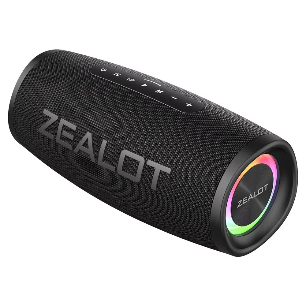 ZEALOT S56 Bluetooth Speaker with 40W Power and IPX6 Waterproof