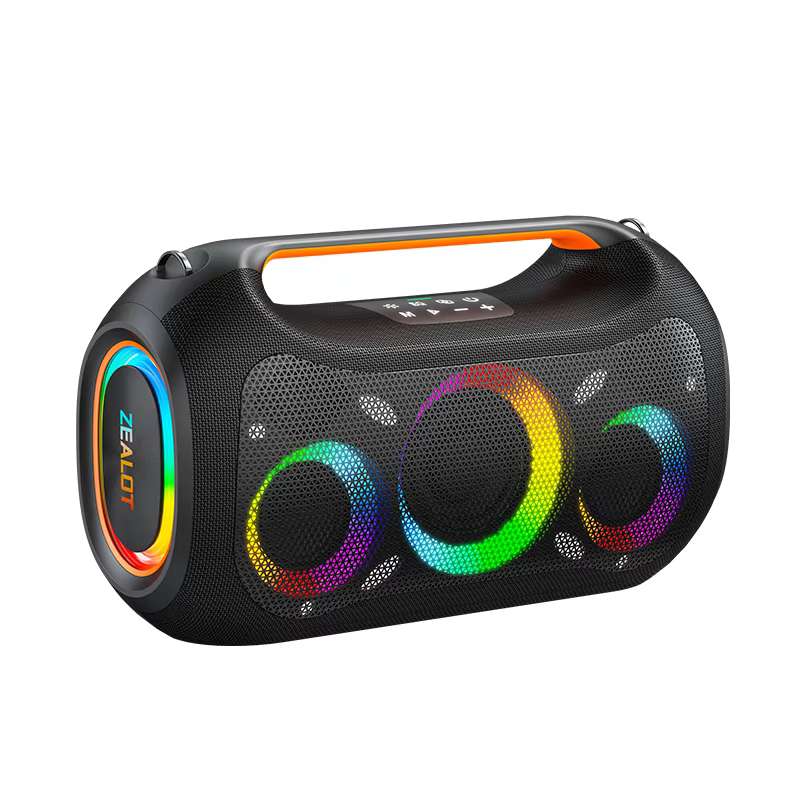 ZEALOT-ZE51 Waterproof Bluetooth Speaker with RGB Lights