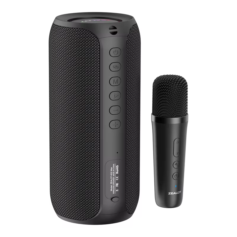 ZEALOT-S69M Portable Bluetooth Karaoke Speaker with Mic
