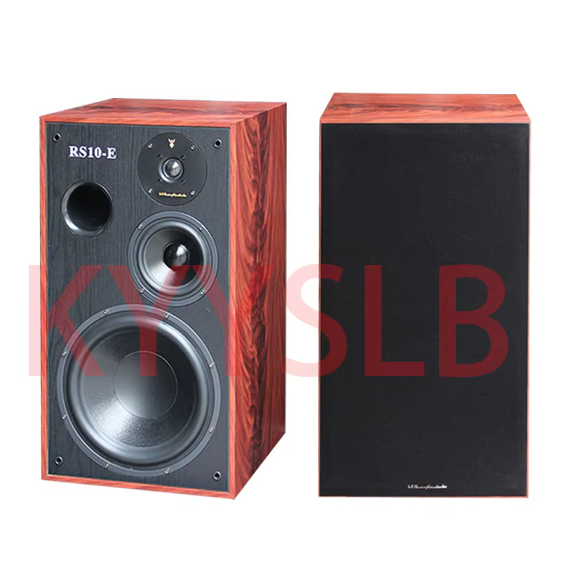 KYYSLB 200W 10 Inch 3-Way Passive Bookshelf Speakers