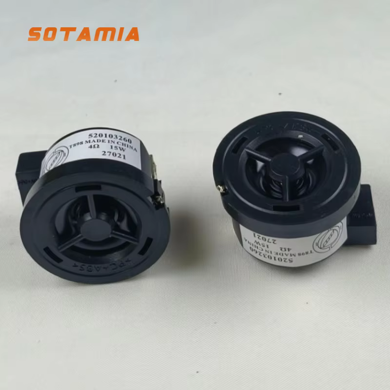 SOTAMIA 1 Inch 15W 4 Ohm Tweeter Audio Speaker Pair