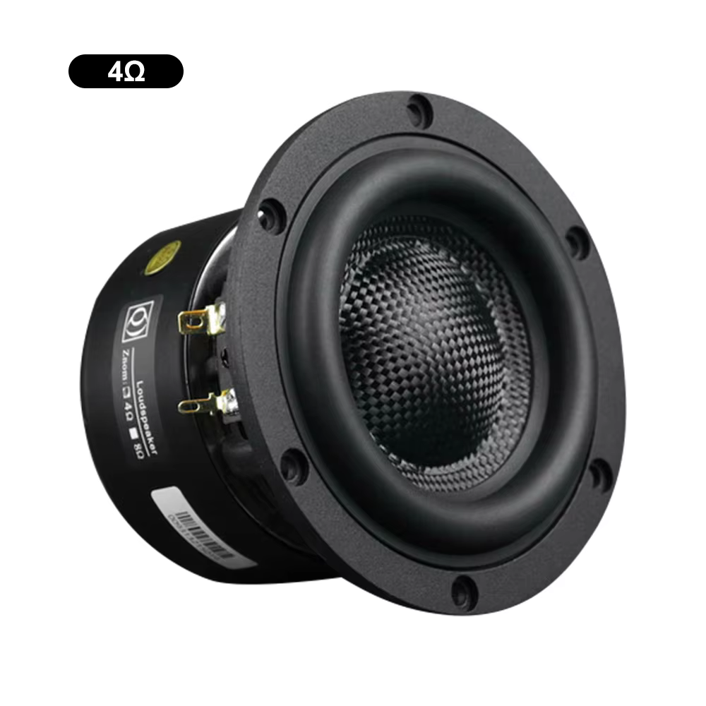 AIYIMA 4 Inch 80W HiFi Subwoofer Speaker 4/8 Ohm