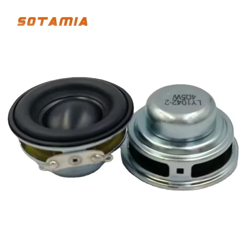 SOTAMIA 2Pcs Full Range 5W 4 Ohm 40MM DIY Speakers