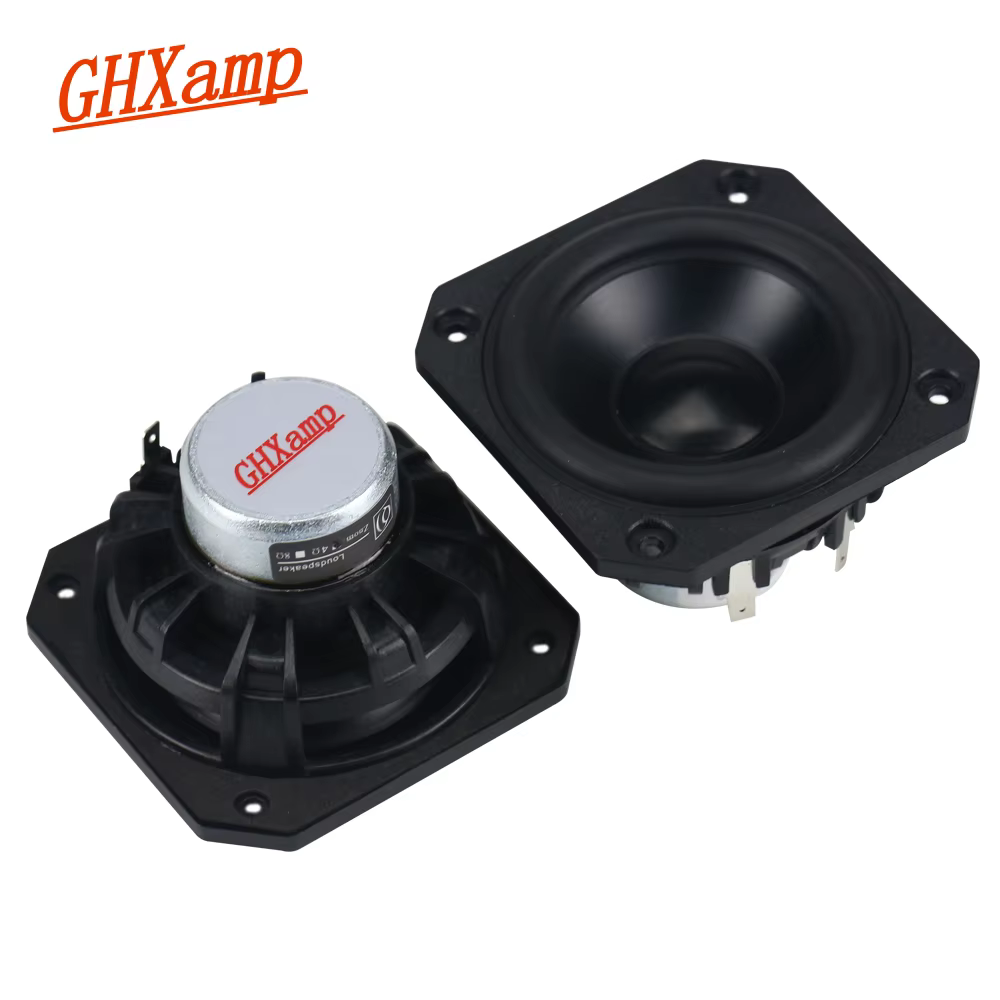GHXAMP 3-Inch Full Range Neodymium 25W Speakers Pair