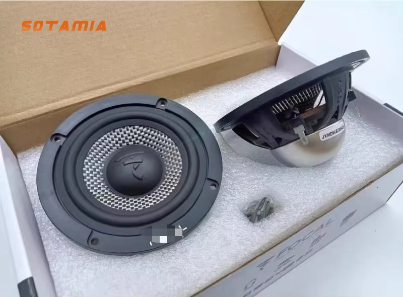SOTAMIA 3.5 Inch 4 Ohms Midrange Speaker 2PCS 160W