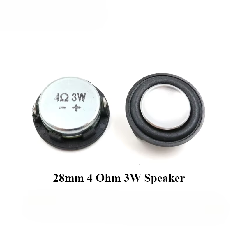 SOTAMIA Mini 20/24/28mm Full Range Bass Speakers 4 Ohm 3W