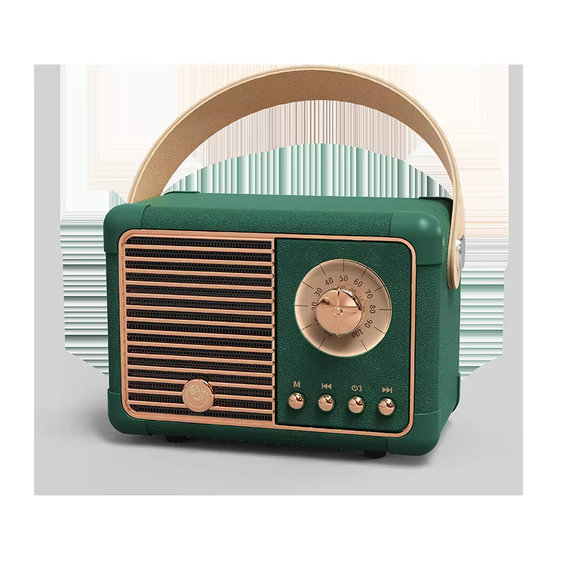 Portable Bluetooth Speaker with FM Radio and AUX