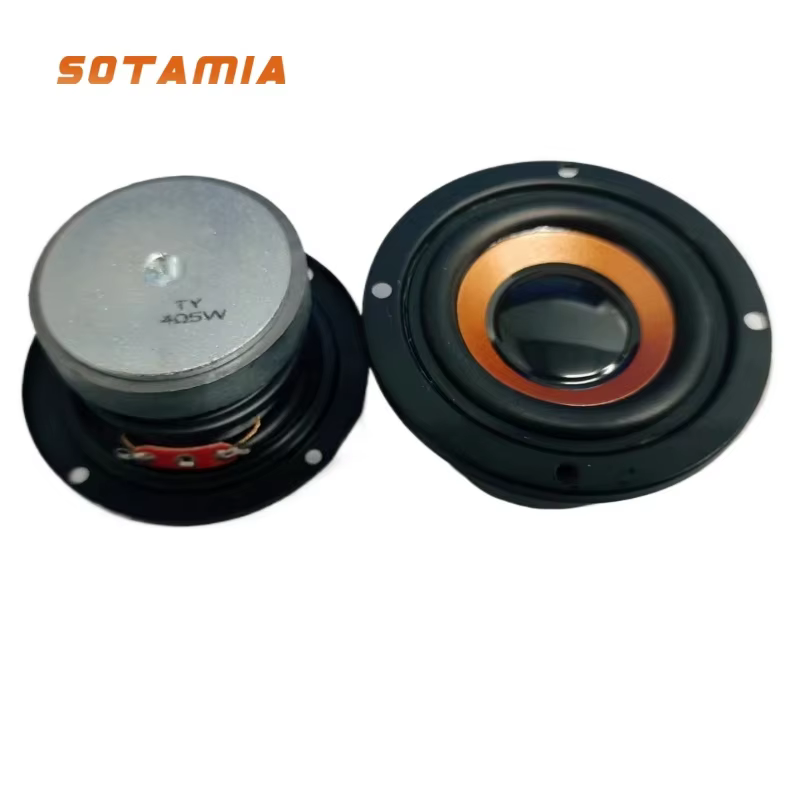 SOTAMIA 2-Inch 4Ω 5W Full-Range Stereo Loudspeakers 2-Pack