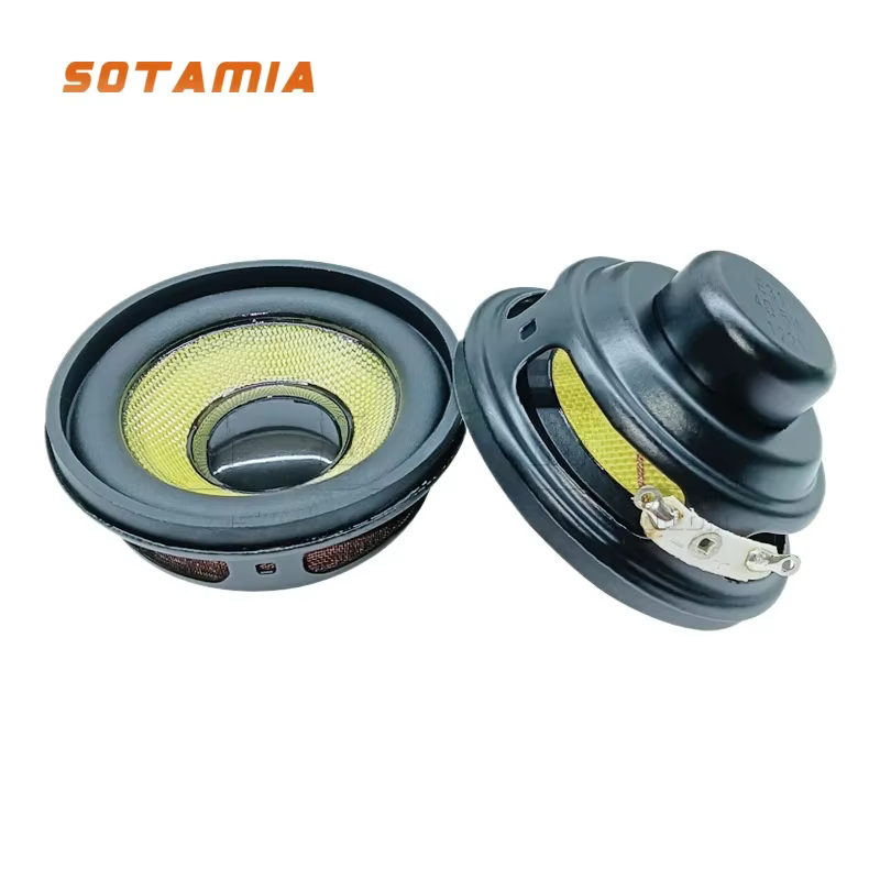 SOTAMIA 2Pcs 40mm Full-Range Waterproof Audio Speakers