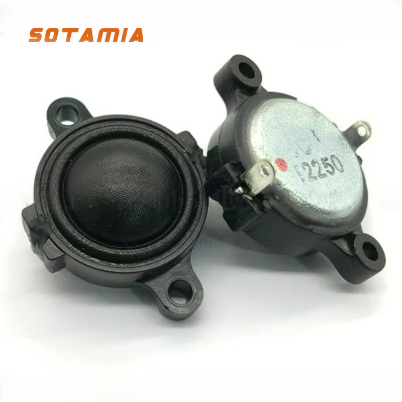 SOTAMIA 2Pcs 25mm 6 Ohm 10W Silk Dome Tweeters