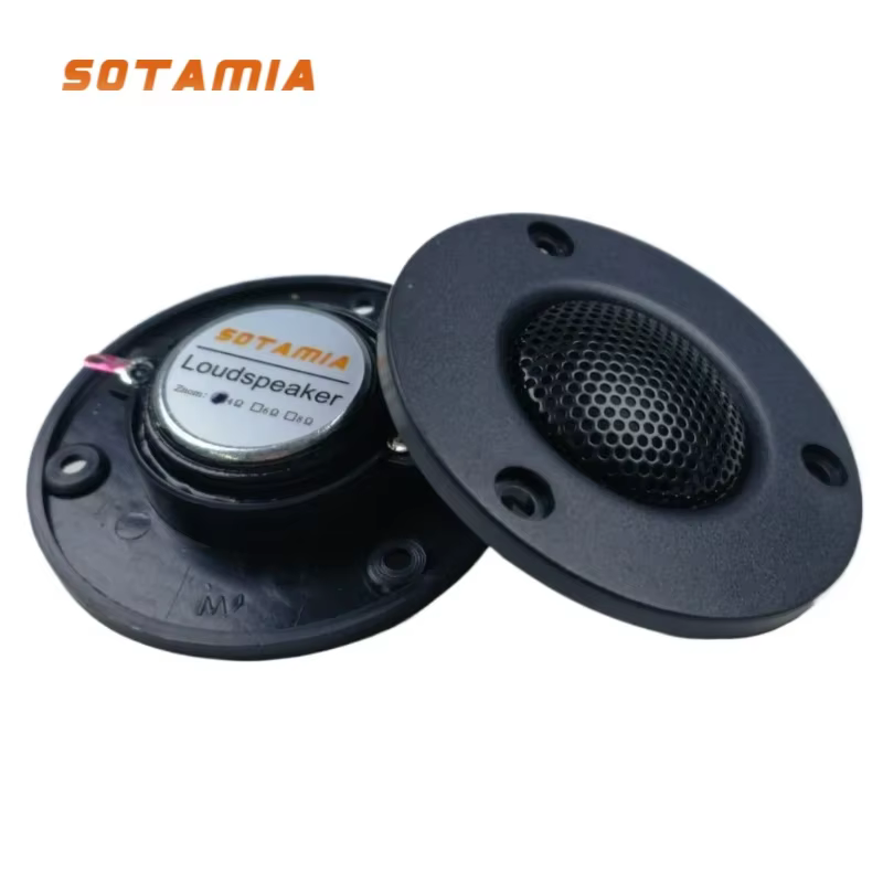 SOTAMIA 3 Inch Silk Film Tweeter Speakers 4 Ohm 30W