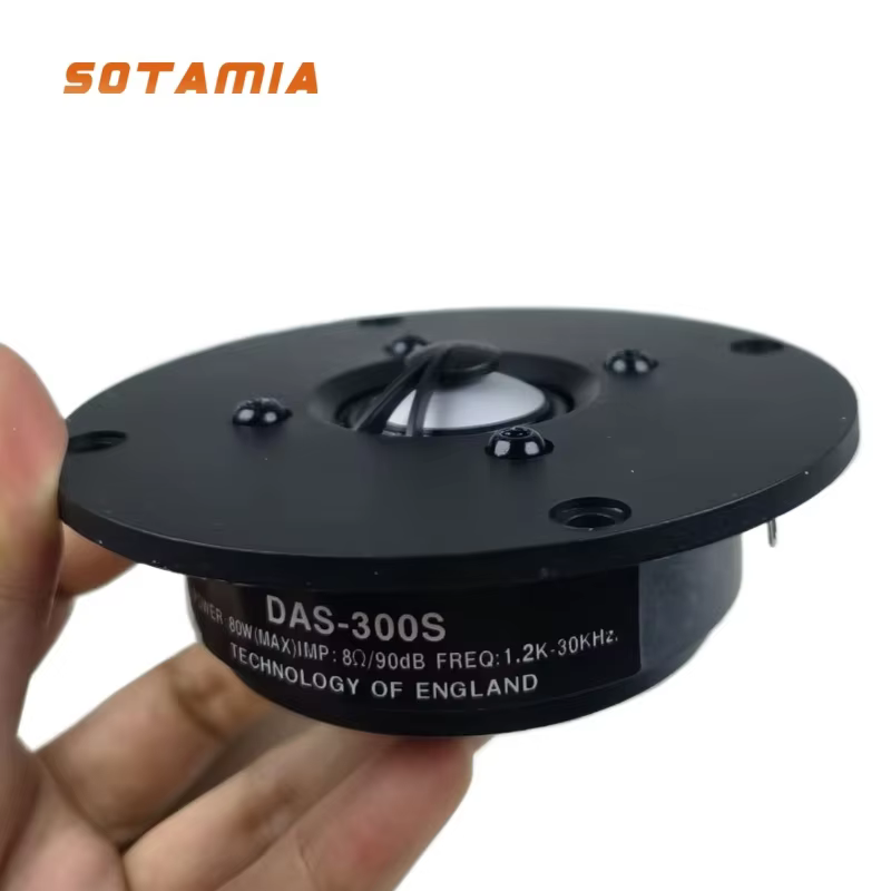 SOTAMIA 4-Inch Ceramic Tweeter 80W 8 Ohm Audio Speaker