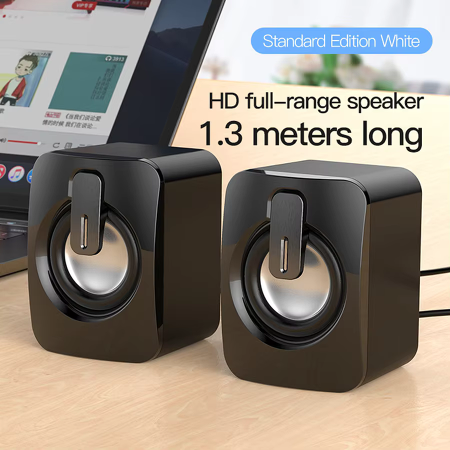 AyeBeau USB Powered Stereo Computer Speakers 2.0