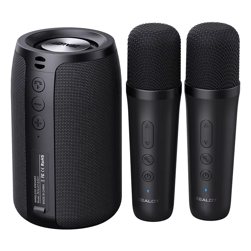 ZEALOT-S32 Portable Waterproof Bluetooth Speaker with 2 Mics