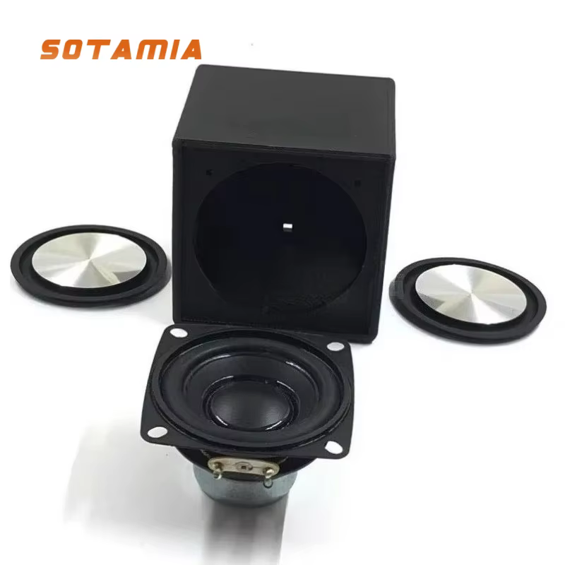 SOTAMIA 2-Inch Dual Diaphragm Waterproof Passive Speaker