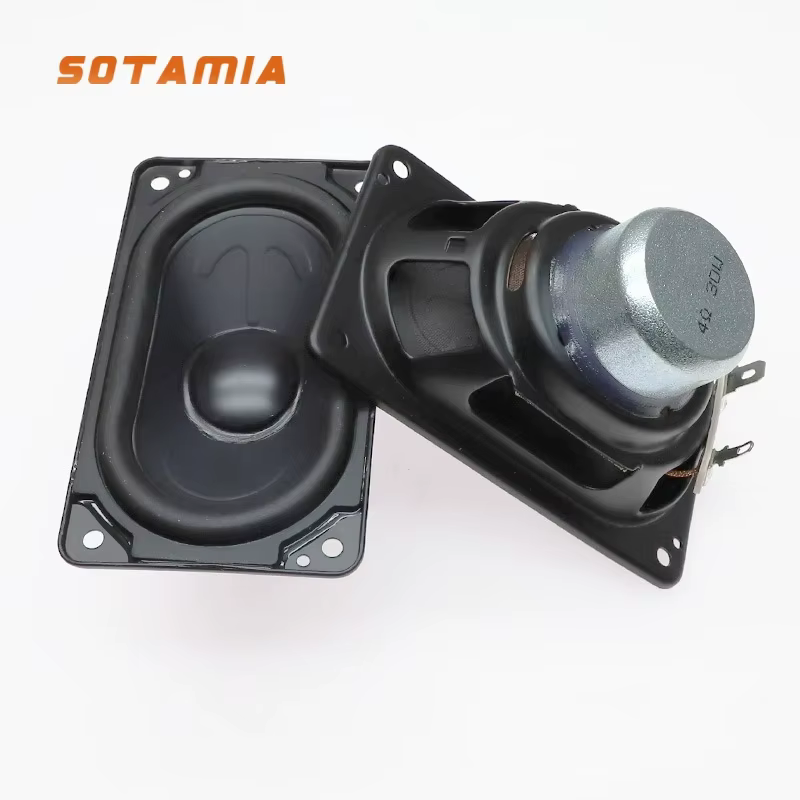 SOTAMIA 4 Ohm 30W Mid-Bass Portable Waterproof Speakers