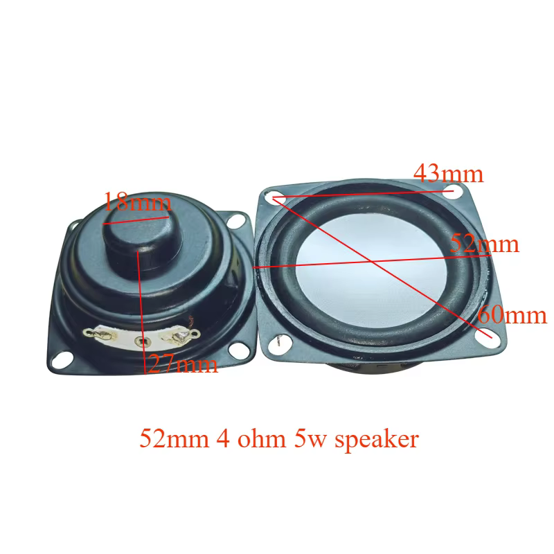 SOTAMIA Mini 4 Ohm Full Range 10W Audio Speakers 2-Pack