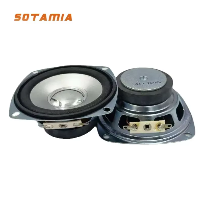SOTAMIA 3 Inch 10W 4 Ohm Full Range Speakers 2-Pack