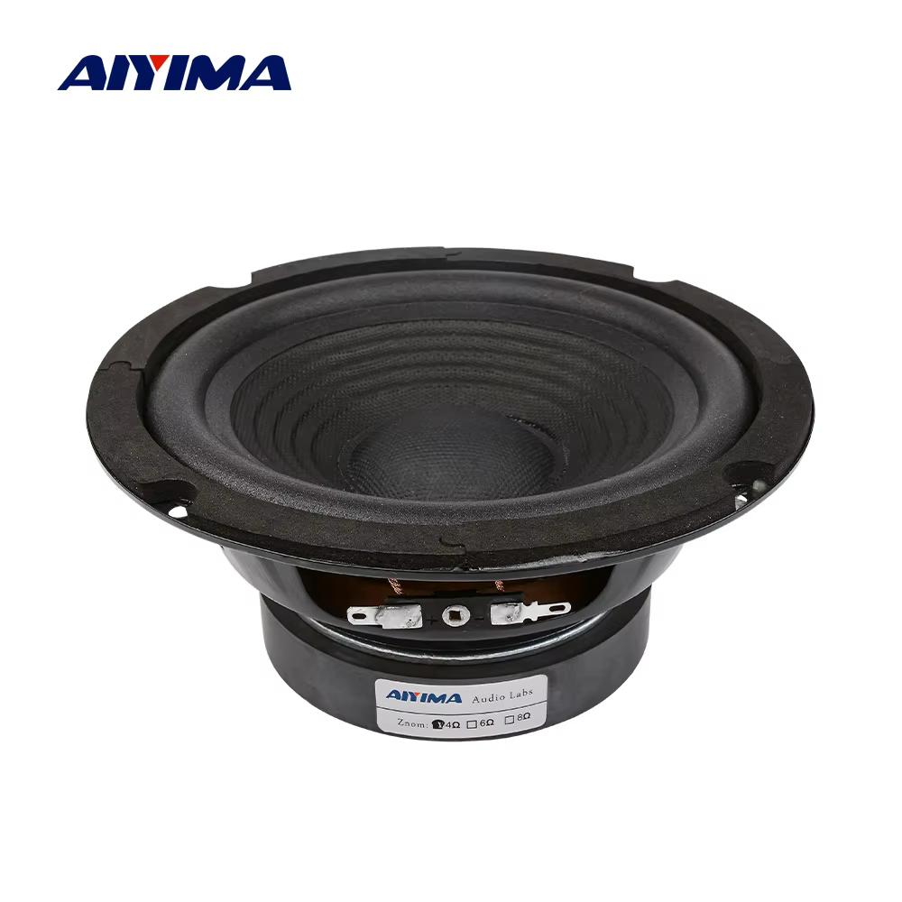 Aiyima 6.5 Inch 100W Bass Speaker Woofer 8 Ohm