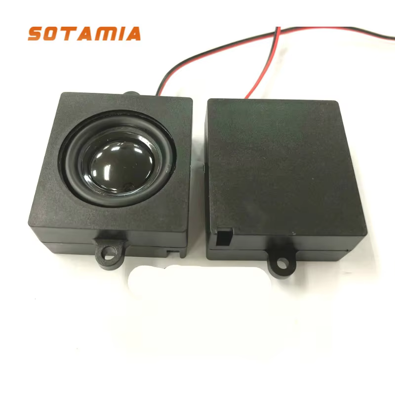 SOTAMIA 2Pcs 4550 Passive Mini Speaker Drivers 5W 4-8 Ohm