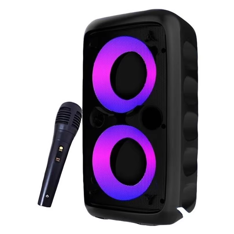 AyeBeau Wireless Karaoke Bluetooth Speaker with Mic and FM