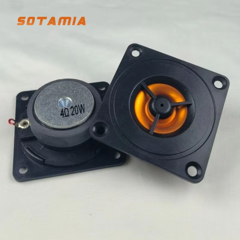 SOTAMIA 2-Inch 20W 4Ω High-Fidelity Tweeter Speaker Pair