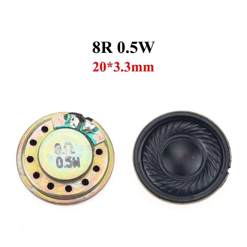 JCD Single 8-32Ω 0.5-2W Plastic Horn Speaker