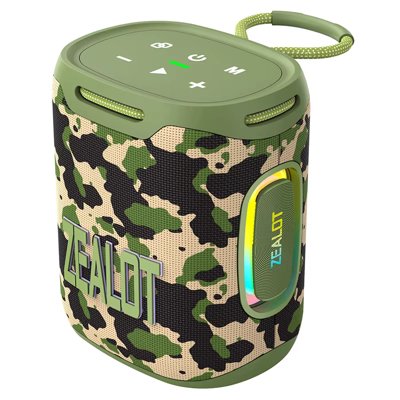 ZEALOT S122 Bluetooth Speaker 25W Waterproof IPX6, 20H Playtime