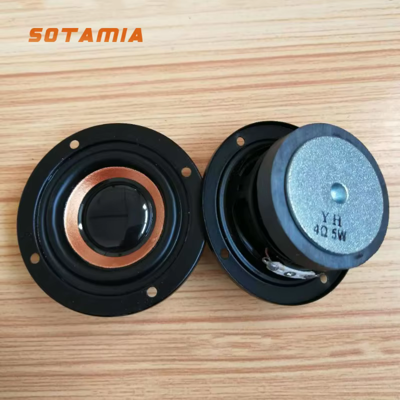SOTAMIA 2 Inch Full Range 4 Ohm 5W Speaker Pair